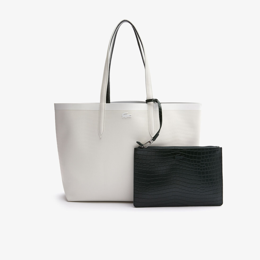 حقيبة تسوق كبيرة من قماش آنا كروكودايل للسيدات