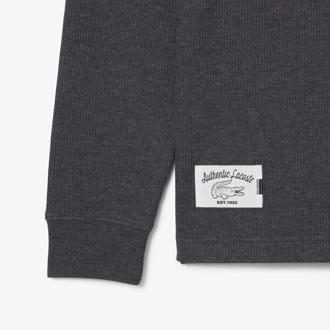 Long Sleeved Waffle Knit تيشيرت Long Sleeved Waffle Knit T-shirt - TH0035-00-050