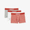 men s 3 pack lacoste stretch cotton printed trunks