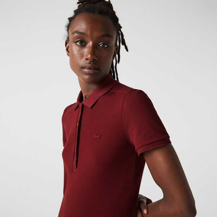 tilbagebetaling Site line smukke Buy Women's Lacoste Slim fit Stretch Cotton Piqué Polo Shirt | Lacoste SA