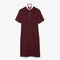 lacoste women s full zip flowy polo dress