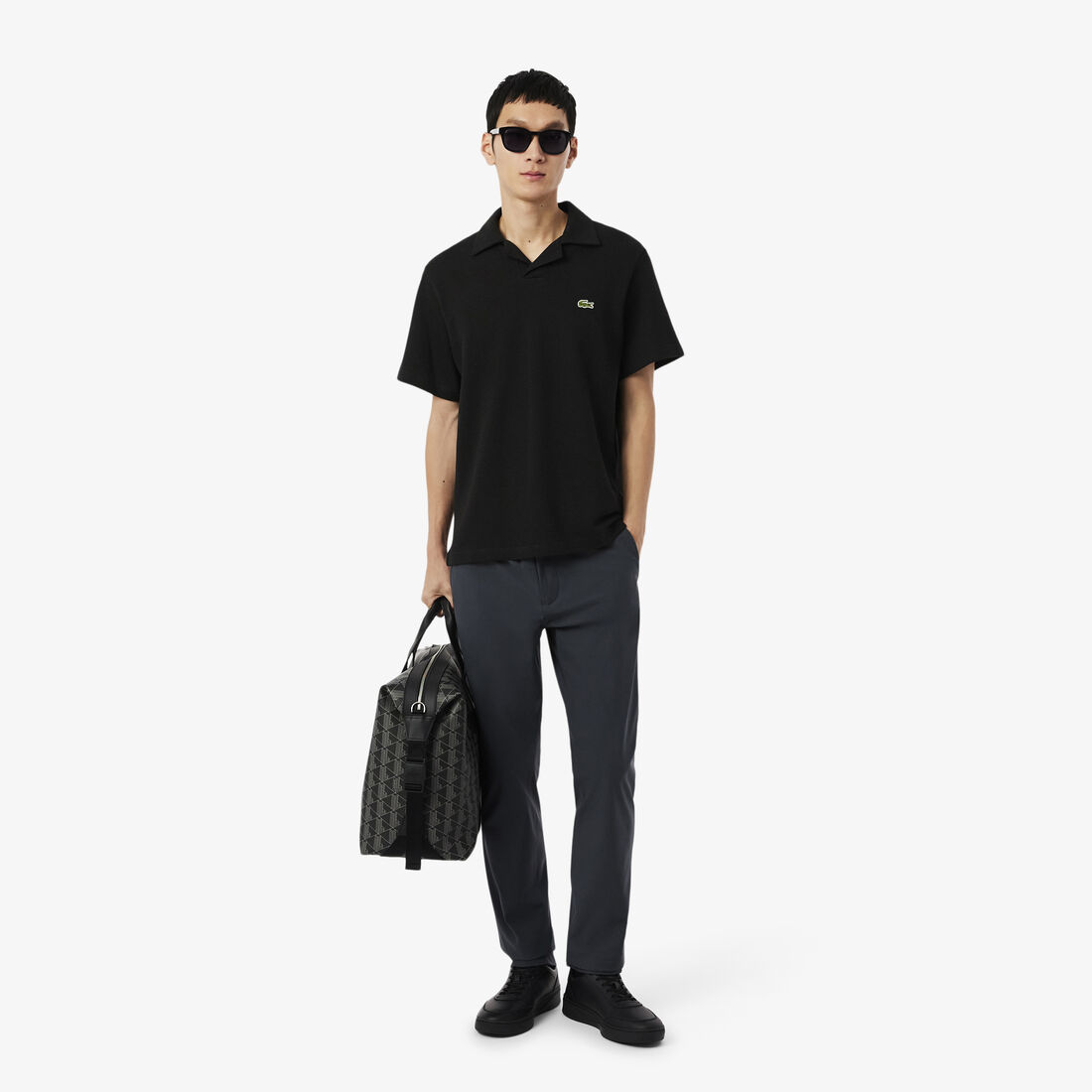 Classic Fit Cotton-Linen Polo Shirt Classic Fit Cotton-Linen Polo Shirt