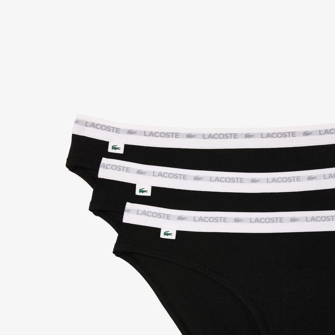 طقم بوكسر قطن مطاطي بتصميم رفيع من الجانبين، 3 قطع طقم بوكسر قطن مطاطي بتصميم رفيع من الجانبين، 3 قطع