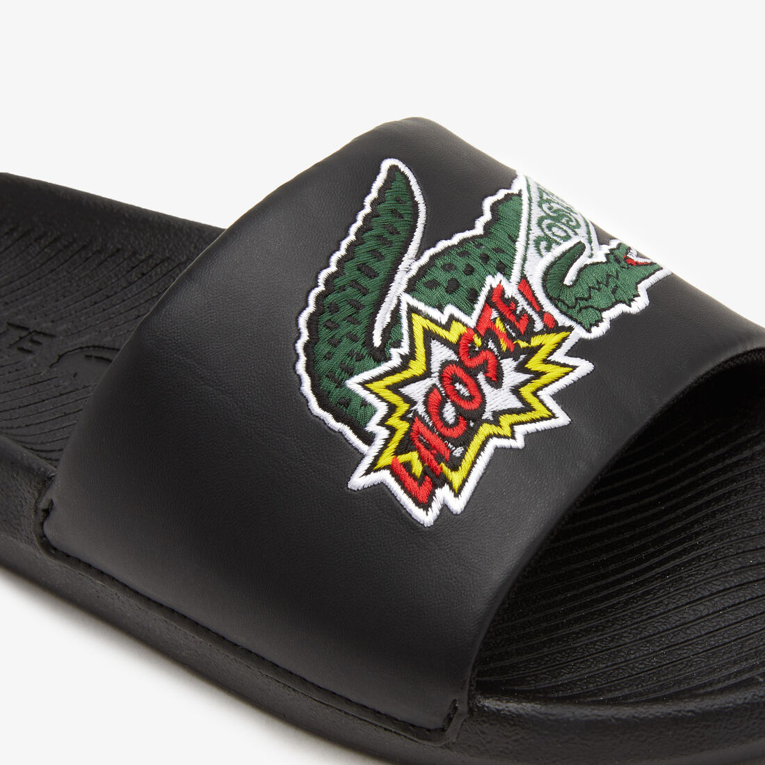 حذاء مفتوح لاكوست من خامات صناعية للرجال مجموعة Croco حذاء مفتوح لاكوست من خامات صناعية للرجال مجموعة Croco