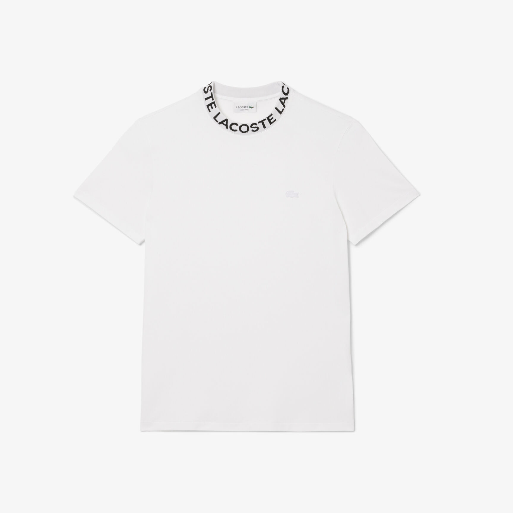 Jacquard Branded Pique T-shirt