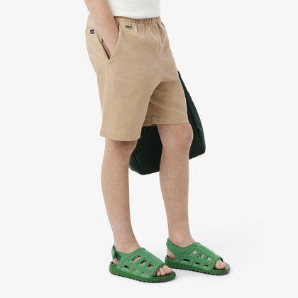 شورت تشينو من قماش قطني مطاطي