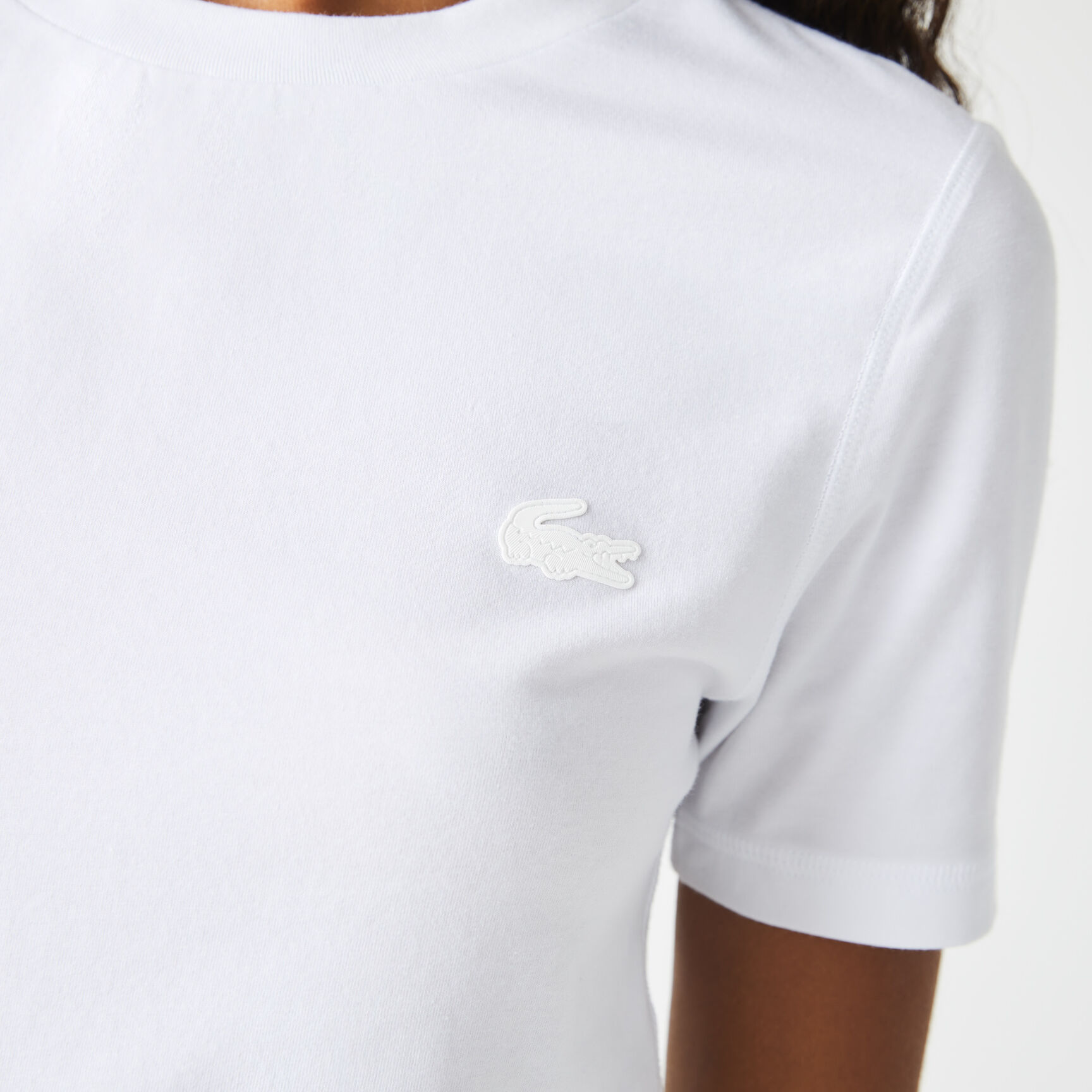 Women's Crew Neck Cotton Blend T-shirt