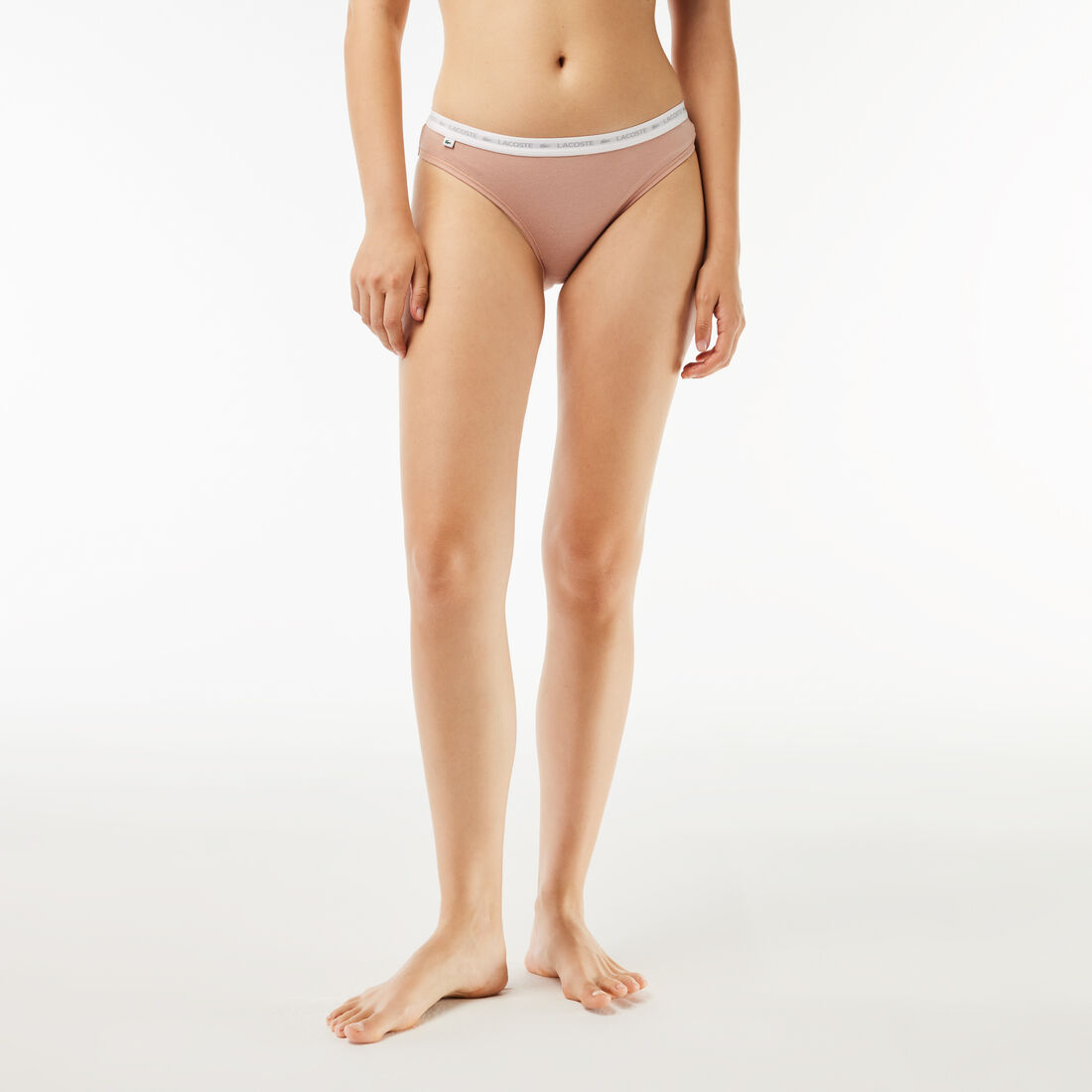 طقم بوكسر قطن مطاطي بتصميم رفيع من الجانبين، 3 قطع طقم بوكسر قطن مطاطي بتصميم رفيع من الجانبين، 3 قطع