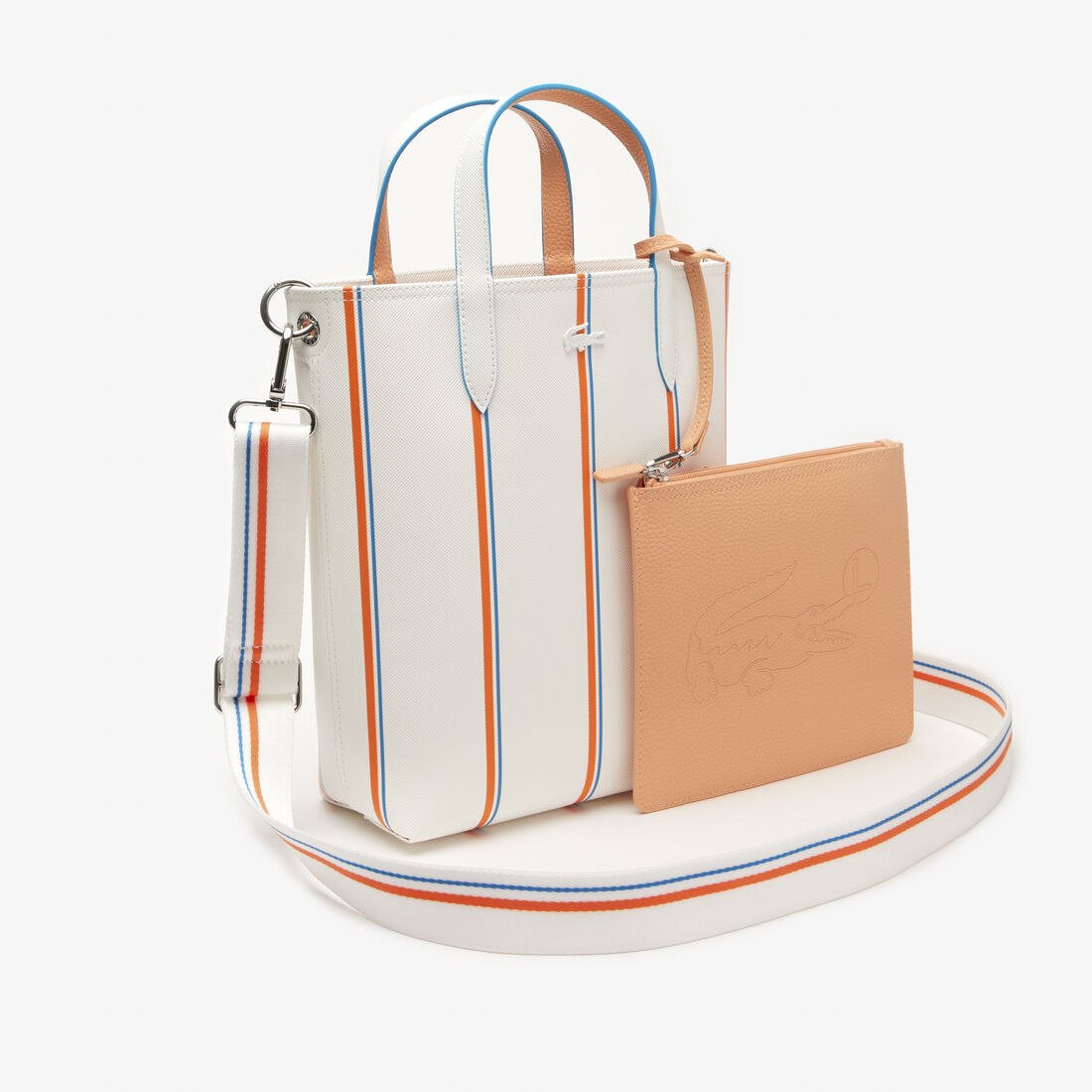 Women’s Lacoste Anna Reversible Vertical Tote with Pouch Women’s Lacoste Anna Reversible Vertical Tote with Pouch