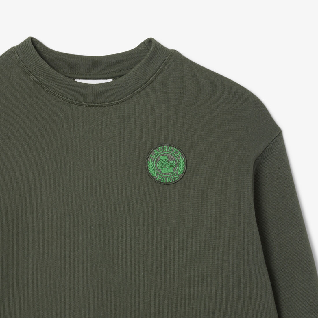 فستان سويت شيرت مطوي من القماش المخلوط فستان سويت شيرت مطوي من القماش المخلوط