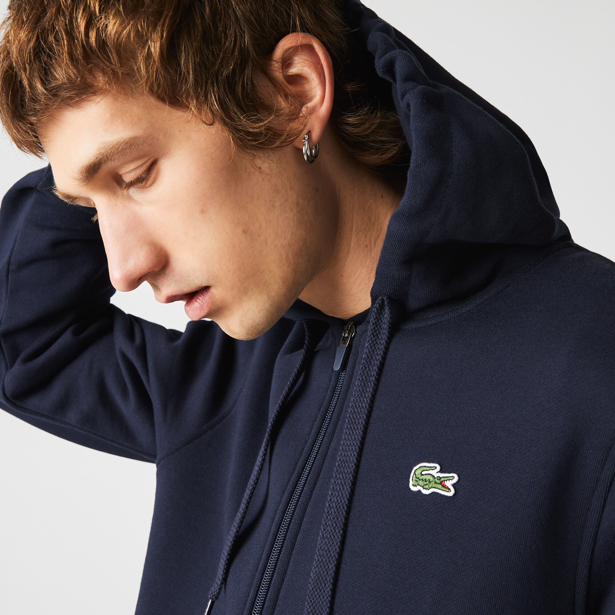 Lacoste lightweight hoodie clearance