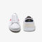Women's Sideline Tricolour Canvas and Suede Sneakers lacoste women s sideline tricolour canvas and suede sneakers