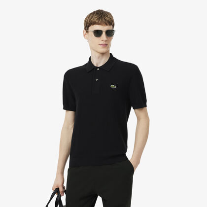 Classic Fit Knitted Polo Shirt