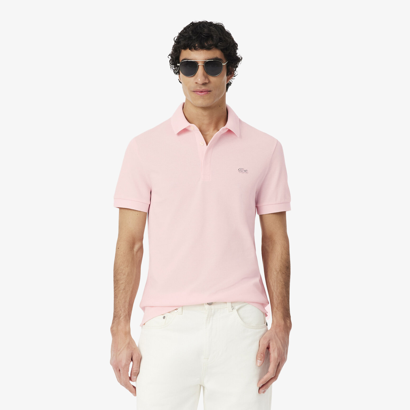 Regular Fit Paris Stretch Pique Polo Shirt