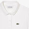 Scalloped Collar Mini Pique Polo Shirt