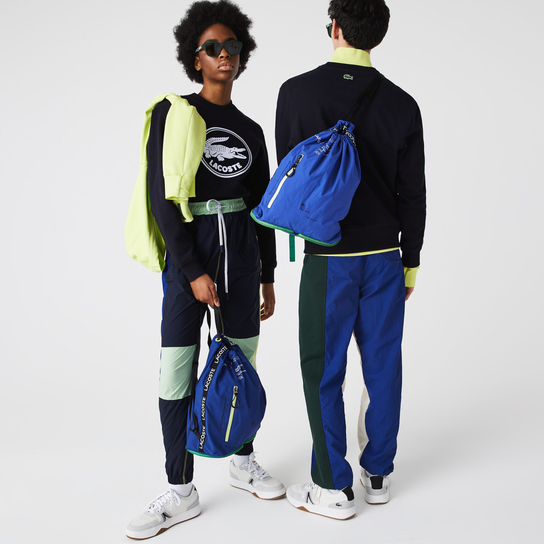 Unisex Branded Band Foldable Nylon Backpack