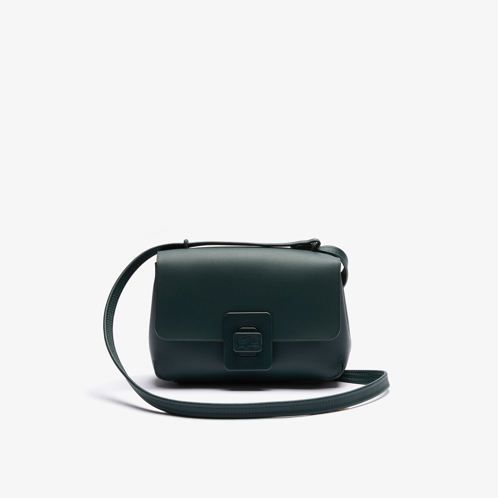 حقيبة كتف جلد مع إبزيم التمساح مجموعة Croco Turn للنساء حقيبة كتف جلد مع إبزيم التمساح مجموعة Croco Turn للنساء