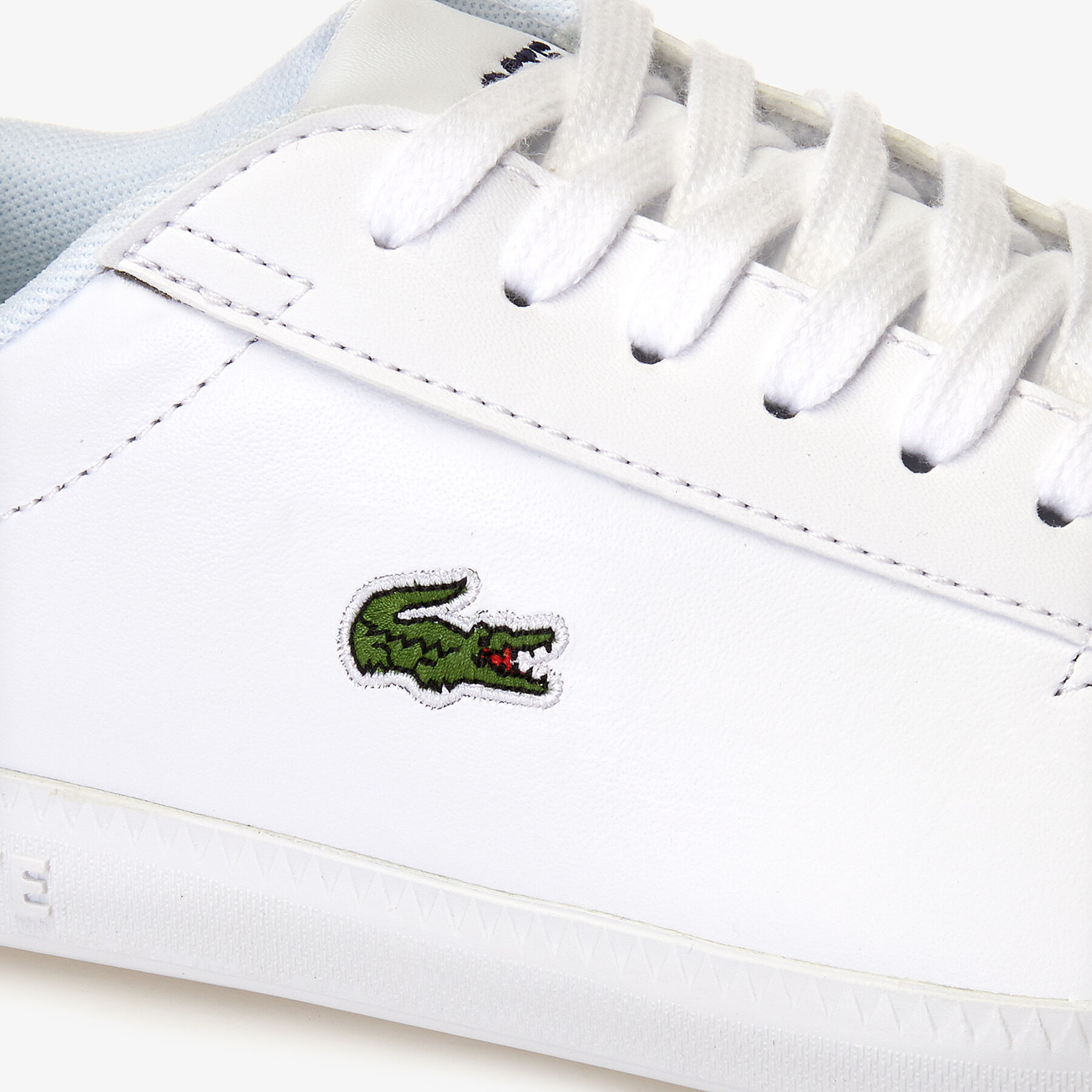 Women's Graduate Tonal Leather Trainers lacoste women s graduate tonal leather trainers