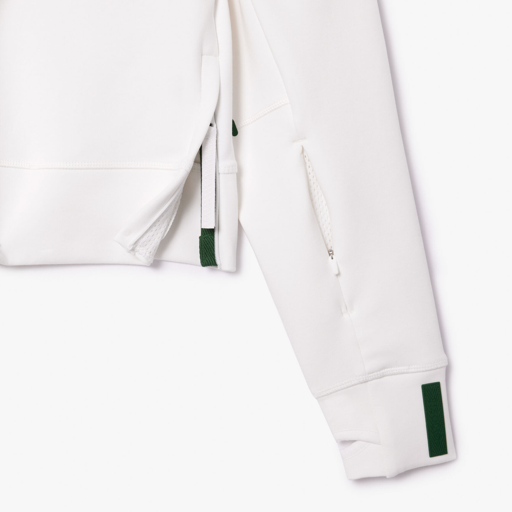 Short Cut Cotton Hoodie