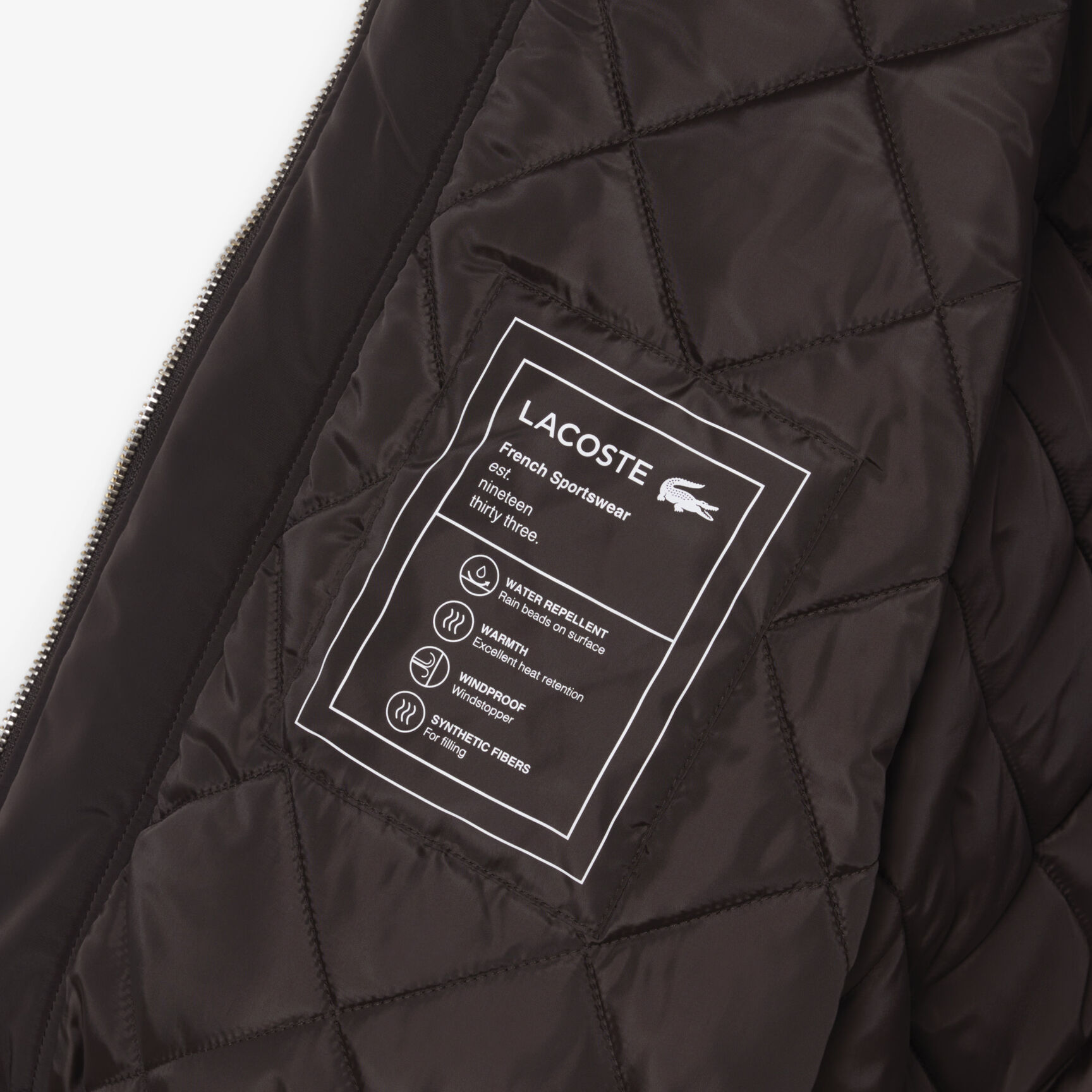 Water-Repellent Aviator Badge Jacket