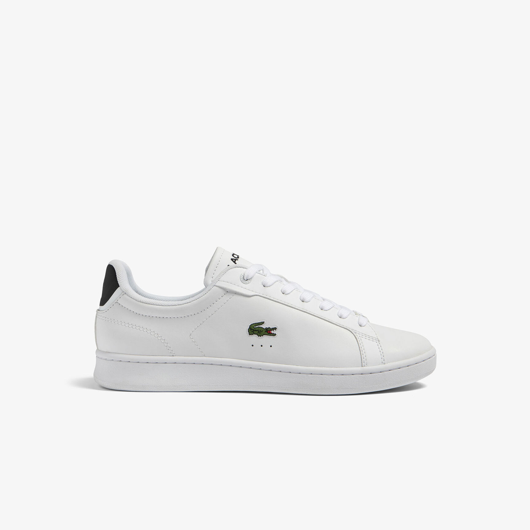 Men's Lacoste Carnaby Pro Leather Heel Pop Trainers Men's Lacoste Carnaby Pro Leather Heel Pop Trainers