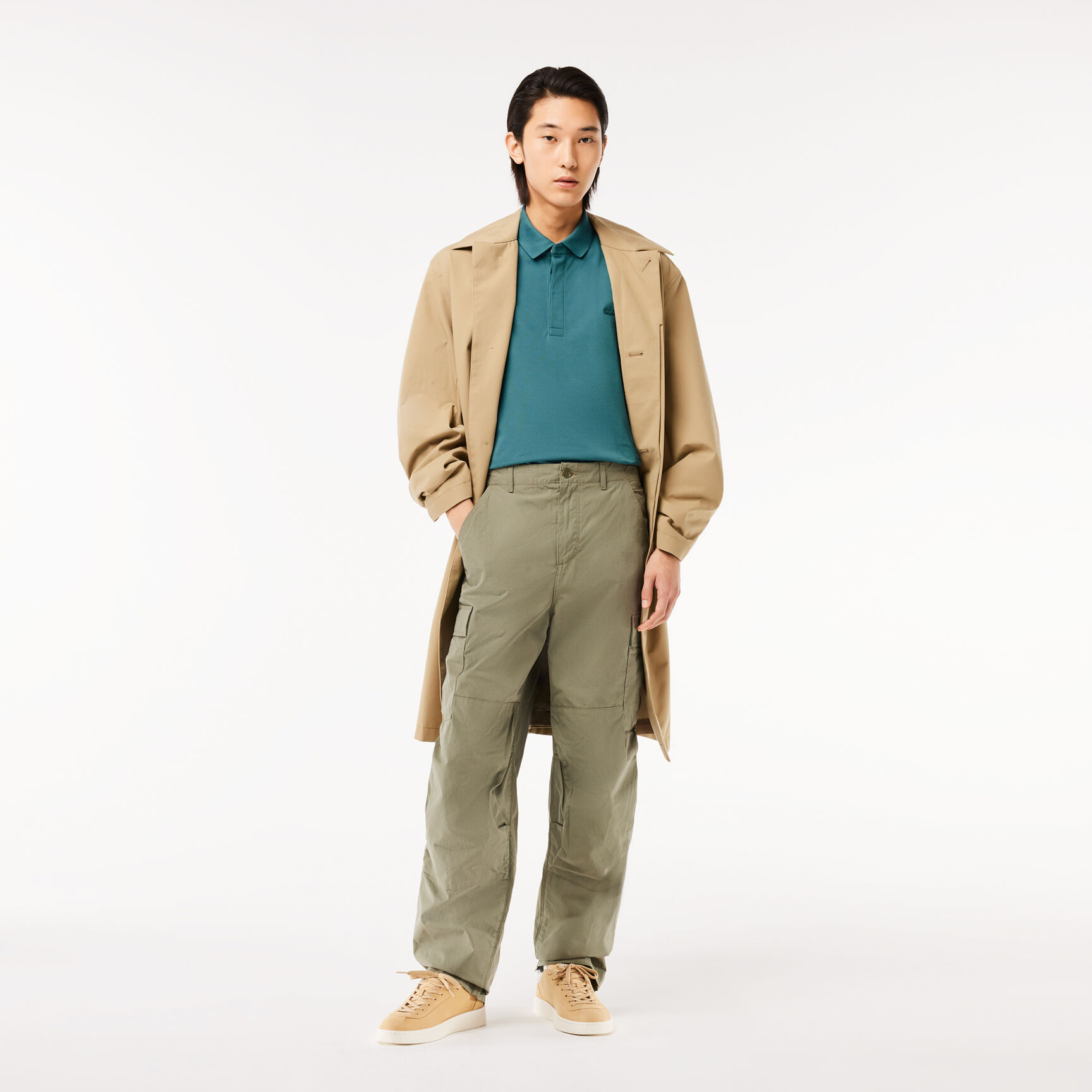 قميص بولو بيكيه باريسي بقصة عادية قميص بولو بيكيه باريسي بقصة عادية