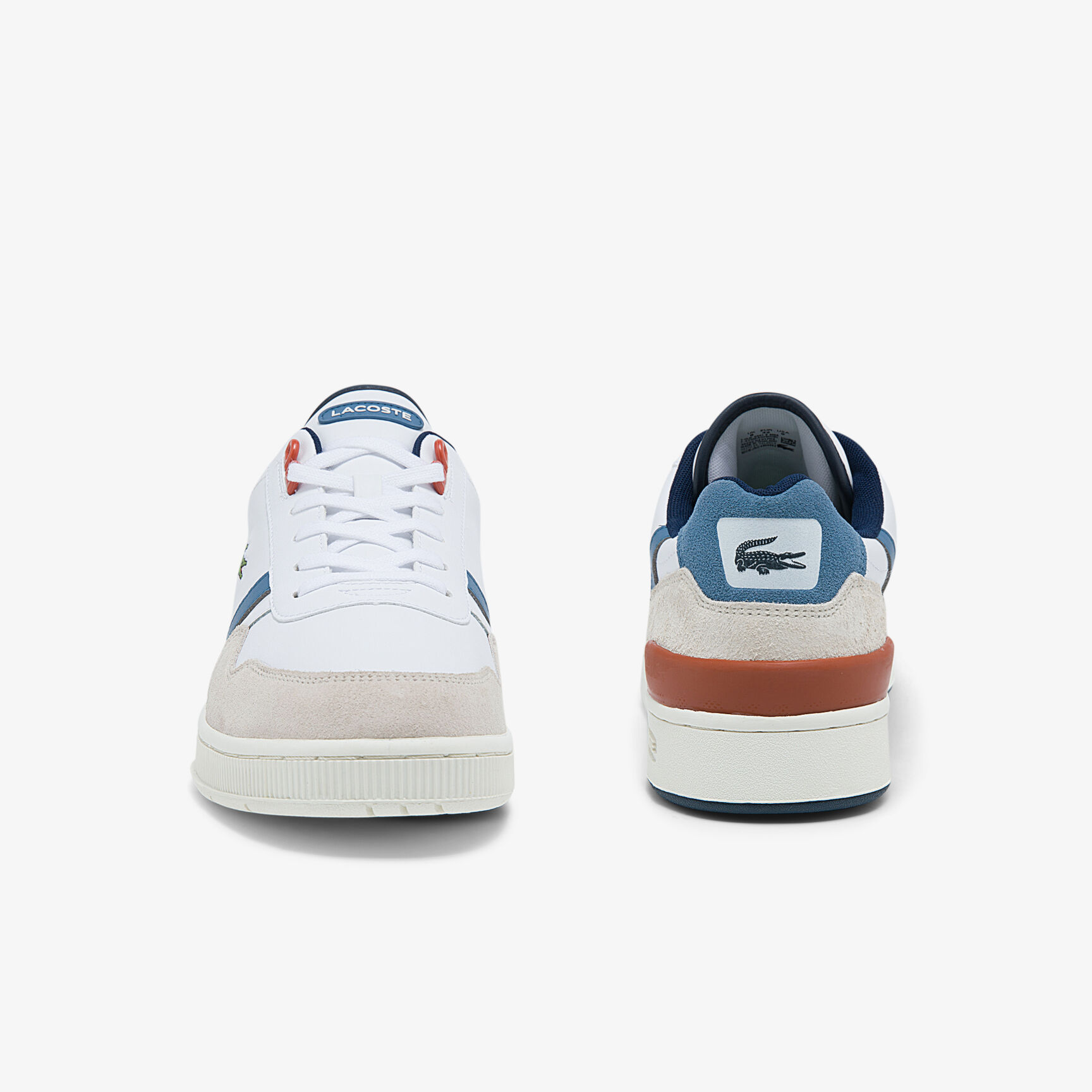 Men's T-Clip Leather and Synthetic Colour-Pop Sneakers Men's T-Clip Leather and Synthetic Colour-Pop Sneakers