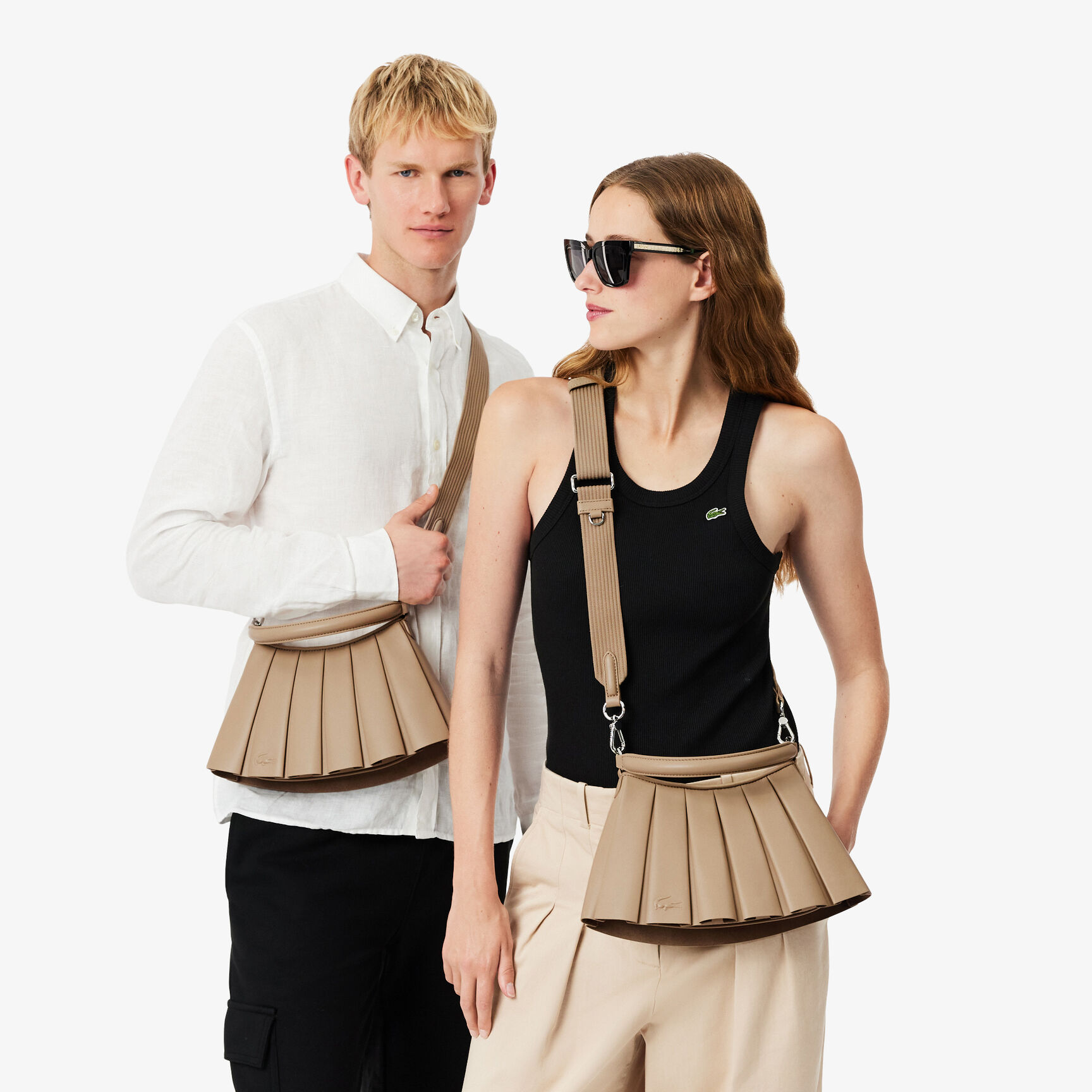 Small Lenglen Leather Bag