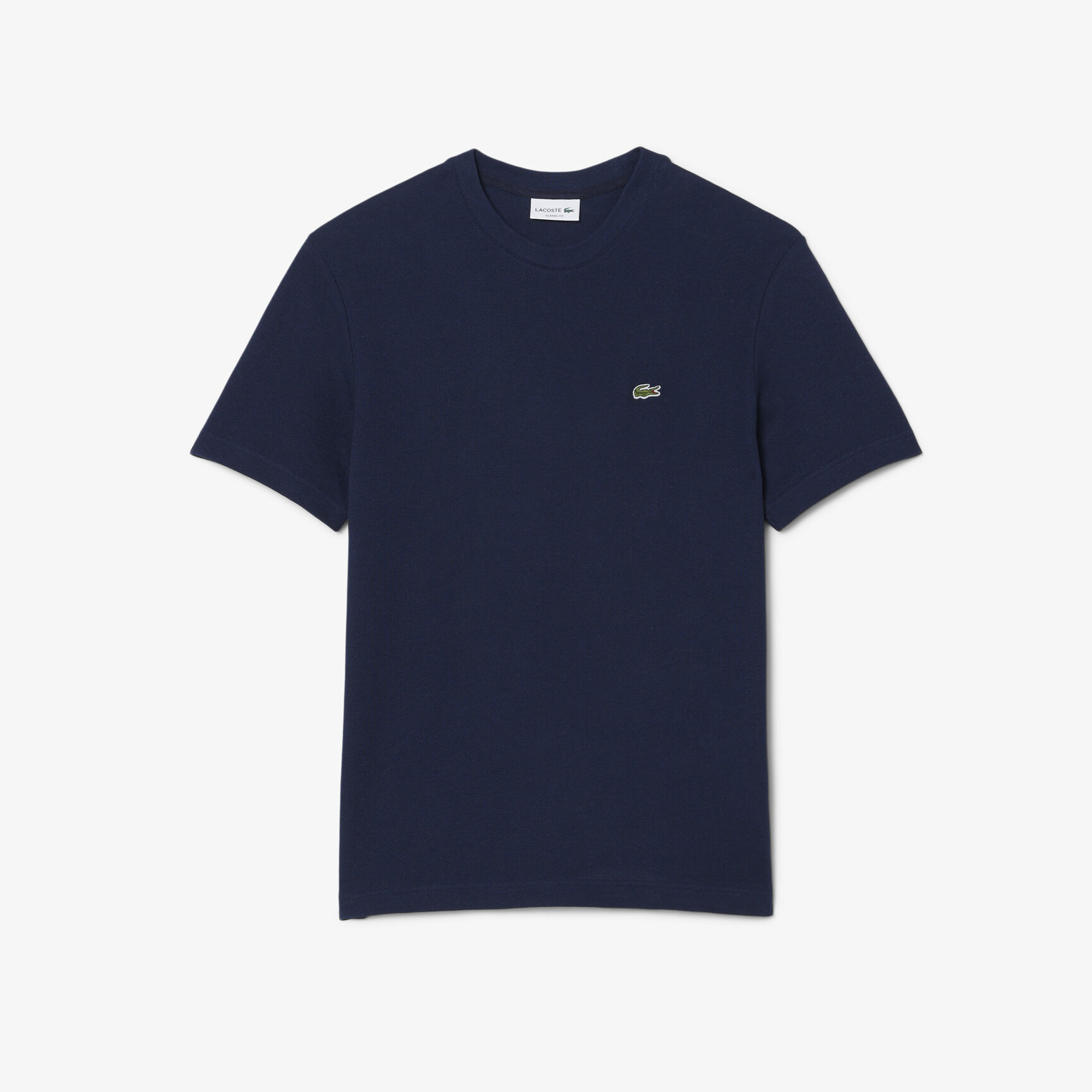 Heavy Cotton and Linen Pique T-shirt