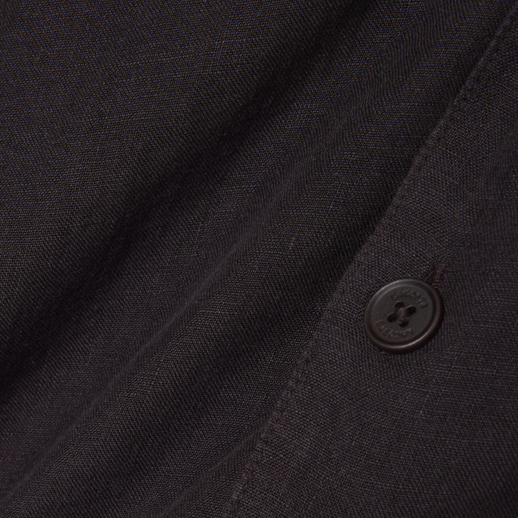Relaxed Fit Linen Shirt lacoste relaxed fit linen shirt