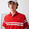 Men’s Lacoste SPORT x Novak Djokovic Ultra-Light Striped Polo Shirt men s lacoste sport x novak djokovic ultra light striped polo shirt