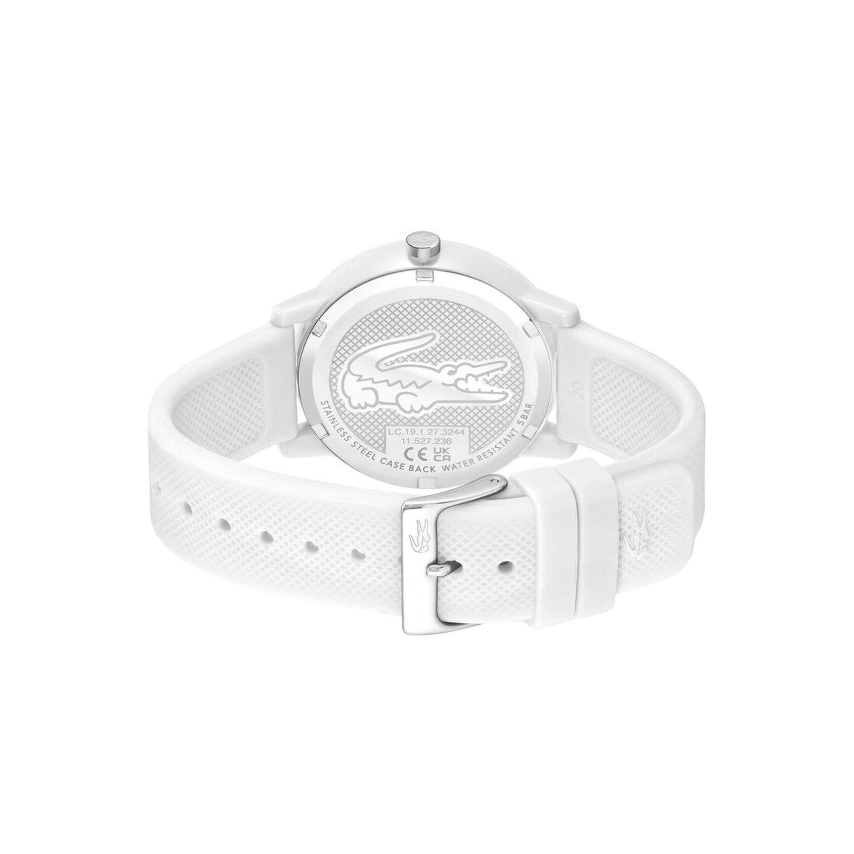 Mens White Silicone Strap Watch Mens White Silicone Strap Watch