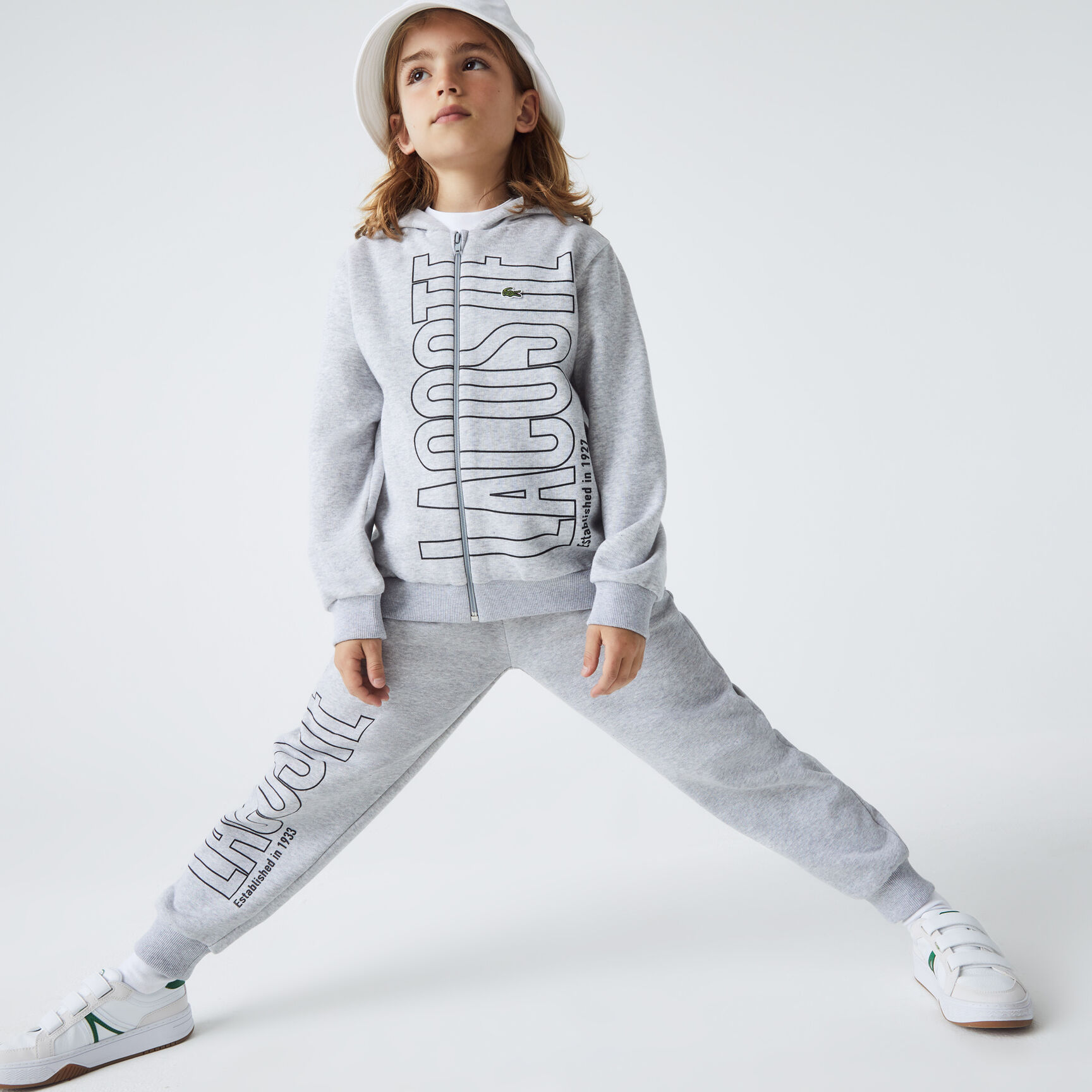 سويت شيرت لاكوست بغطاء رأس بسحّاب وشعار الماركة للأولاد سويت شيرت لاكوست بغطاء رأس بسحّاب وشعار الماركة للأولاد