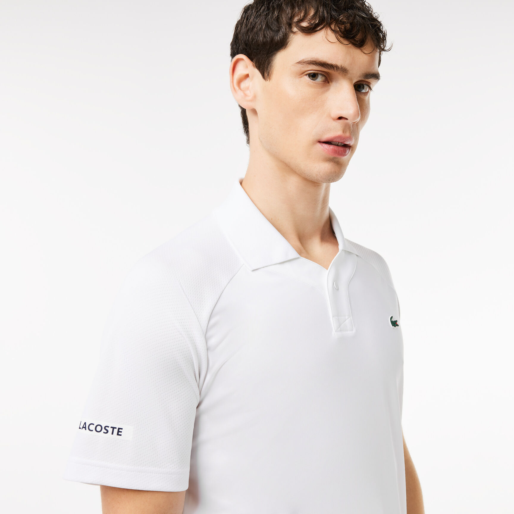 Lacoste x Daniil Medvedev Ultra-Dry Tennis Polo Shirt Lacoste x Daniil Medvedev Ultra-Dry Tennis Polo Shirt