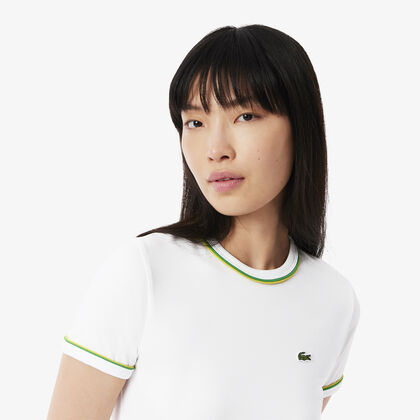 تي شيرت جيرسيه بلمسات متباينة