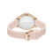 ساعة Santorini بسوار سيليكون بلون Blush ساعة Santorini بسوار سيليكون بلون Blush