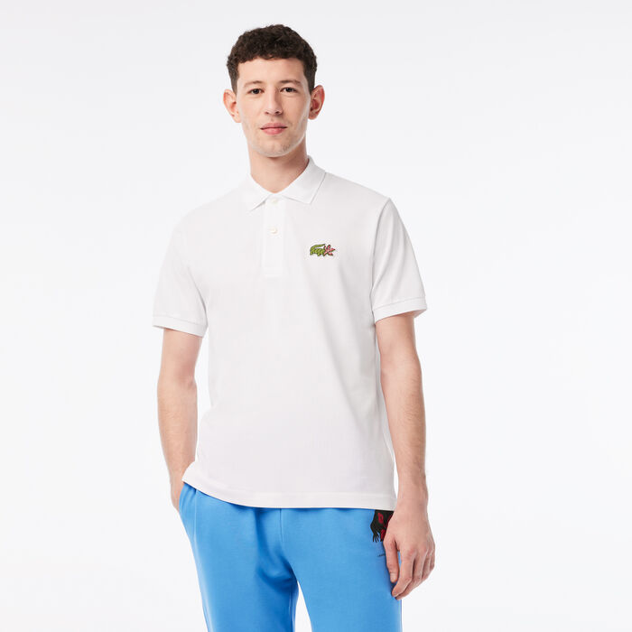 Buy Men's Lacoste Netflix Organic Cotton Polo Shirt | Lacoste SA
