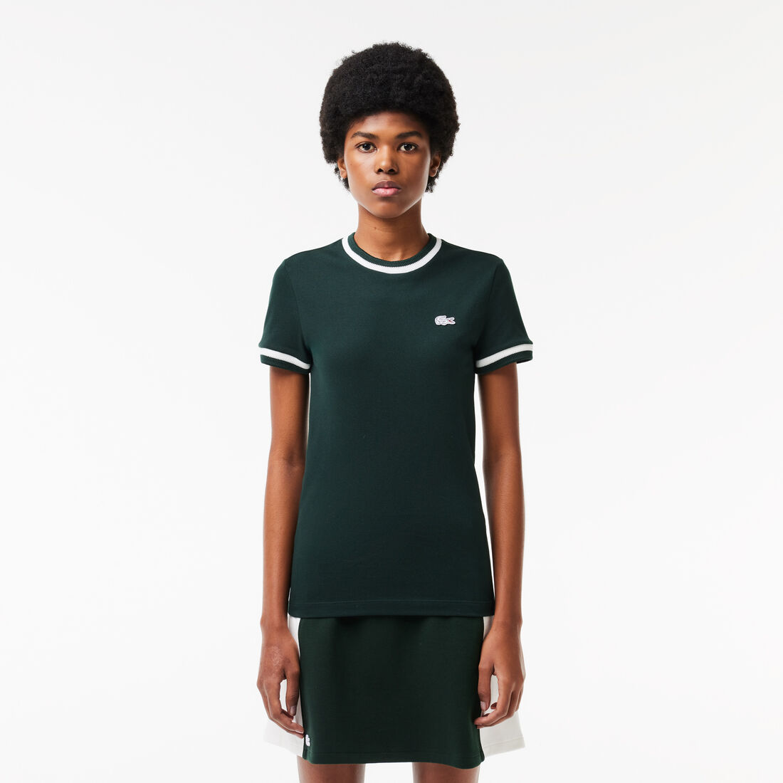 French Made Stretch Pique T-shirt