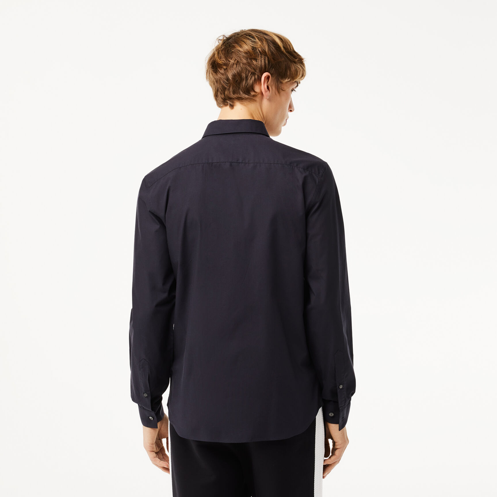 Slim Fit Stretch Cotton Poplin Shirt