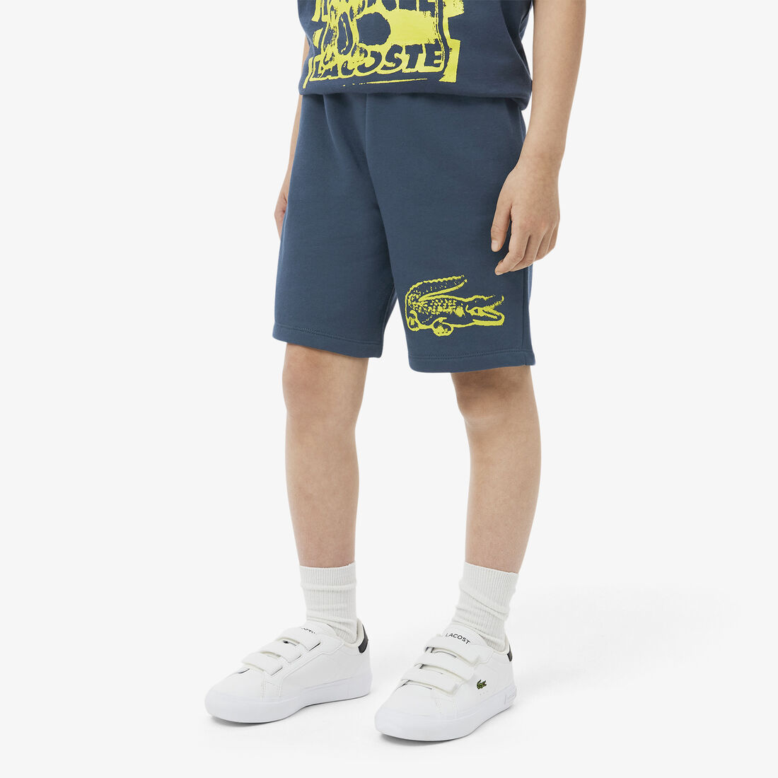 Print Fleece Shorts Print Fleece Shorts