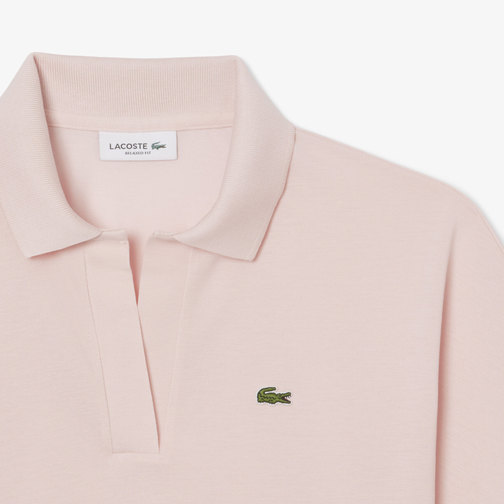 Relaxed Fit Fluid Pique Polo Shirt