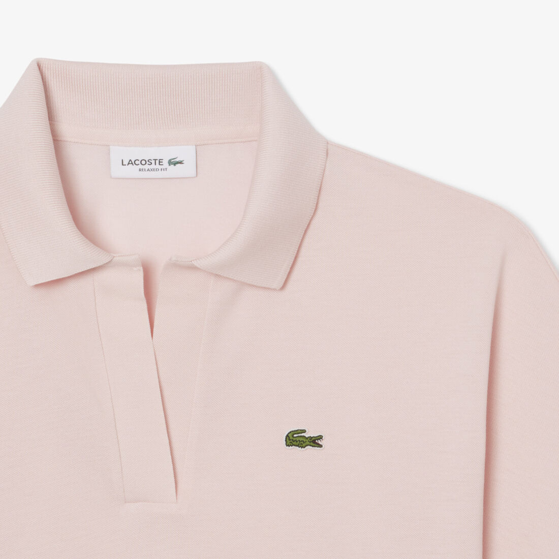 Relaxed Fit Fluid Pique Polo Shirt Relaxed Fit Fluid Pique Polo Shirt