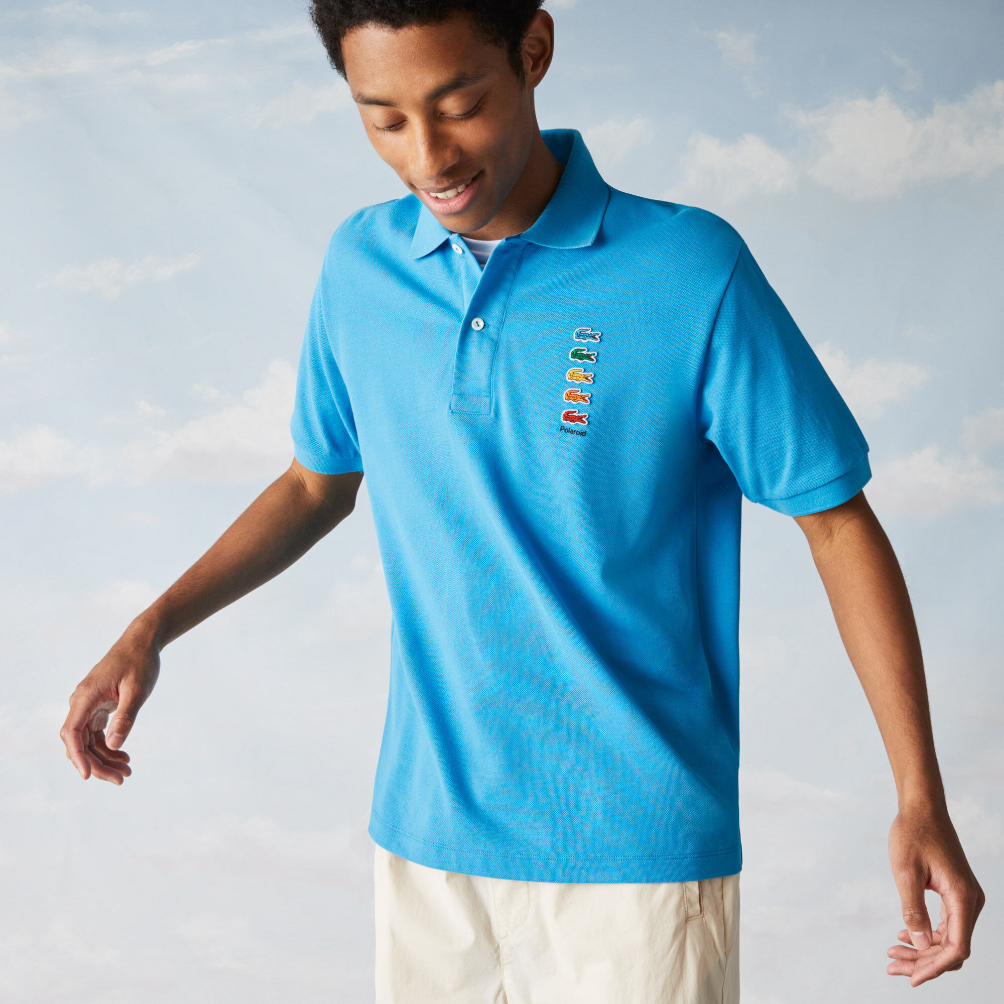 lacoste polaroid polo shirt