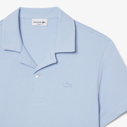 Classic Fit Textured Polo Shirt