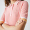 Women’s Lacoste Slim Fit Striped Sleeve Knit Polo Shirt women s lacoste slim fit striped sleeve knit polo shirt