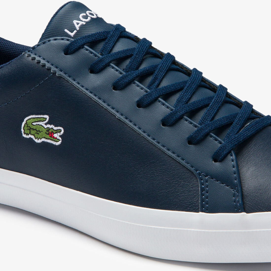 Men's Lerond Textured Leather and Synthetic Trainers Men's Lerond Textured Leather and Synthetic Trainers