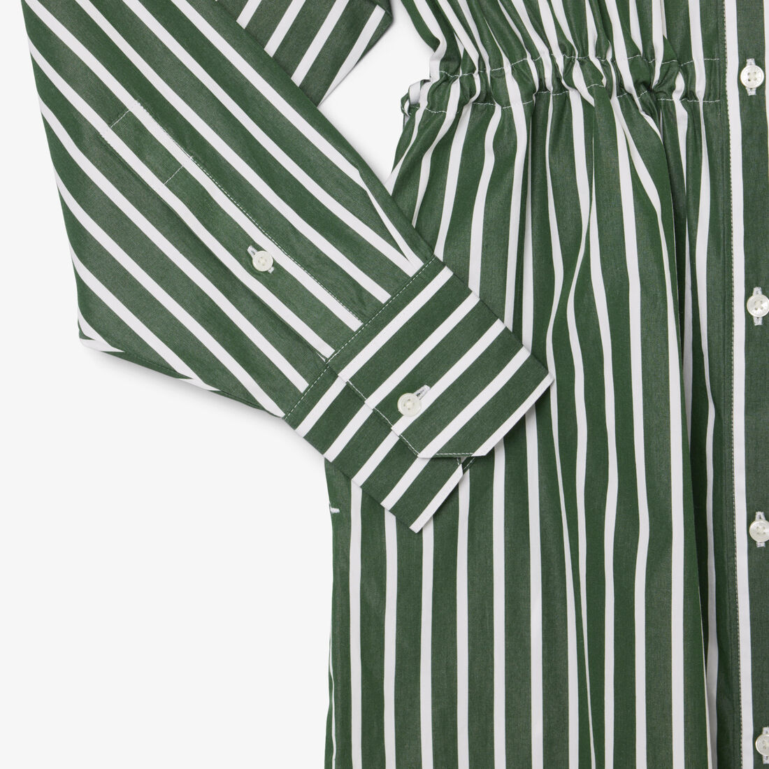 فستان بقميص بوبلين بقصة مريحة فستان بقميص بوبلين بقصة مريحة