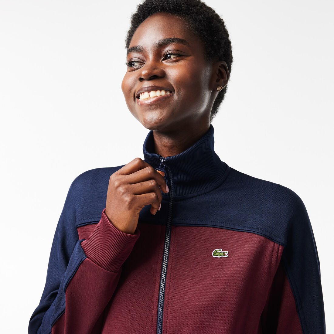 سويت شيرت رياضي قطن بسحَّاب سويت شيرت رياضي قطن بسحَّاب