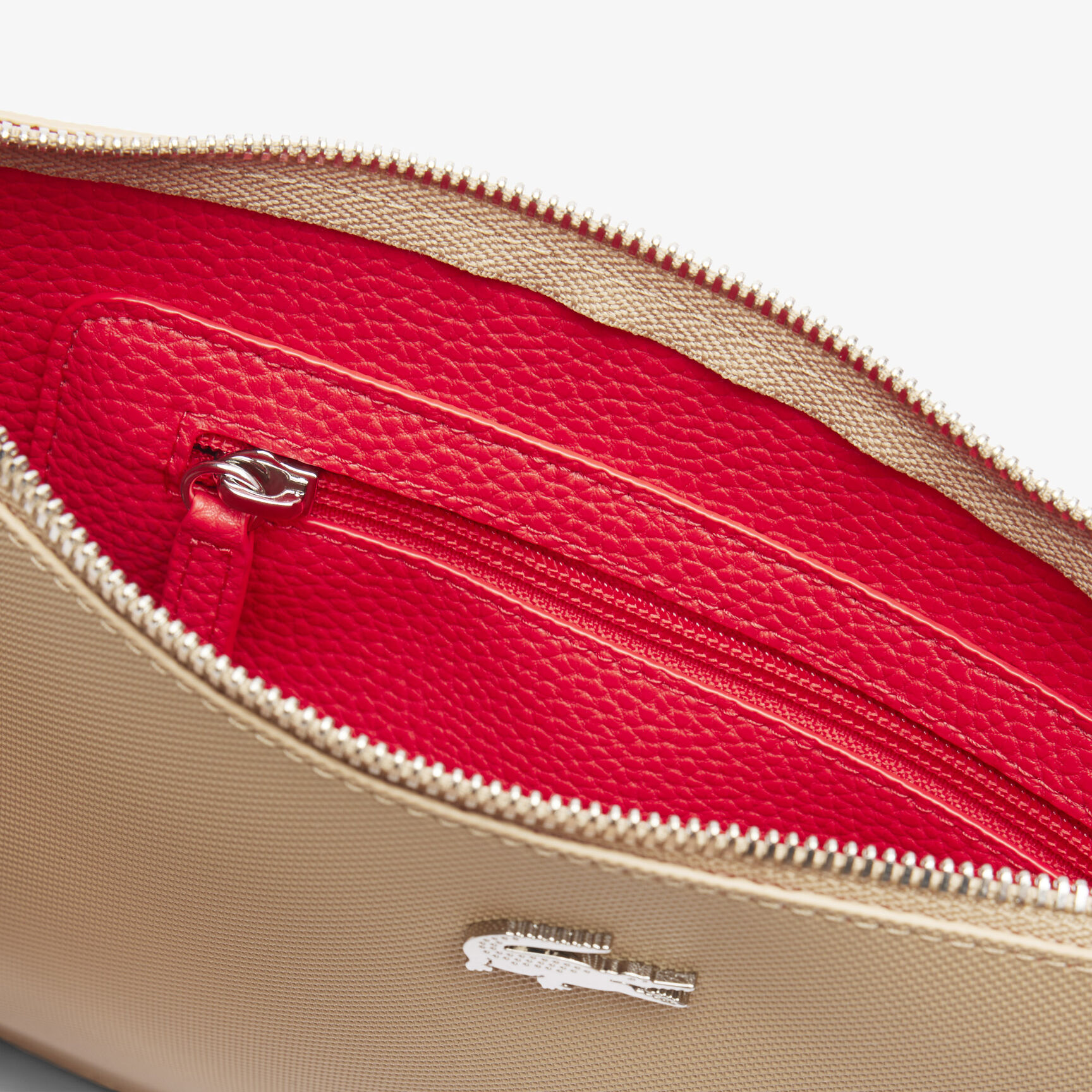 Anna Coated Pique Canvas Pouch