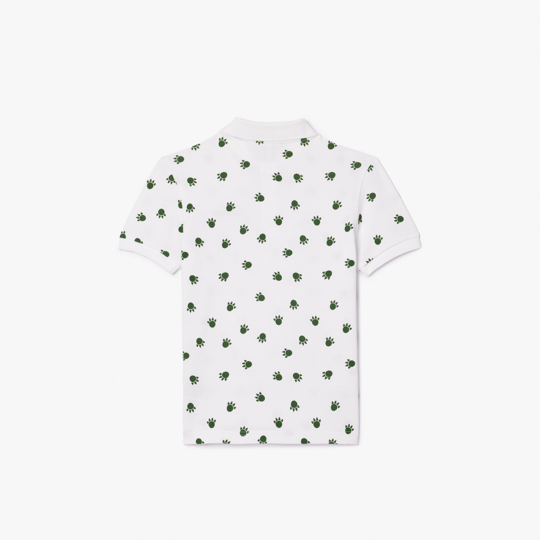 Printed Cotton Pique Polo Shirt